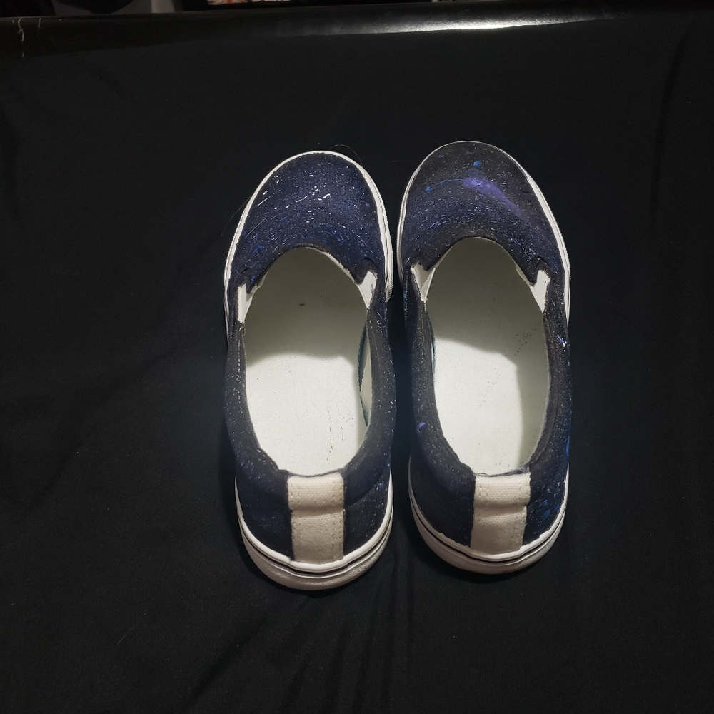 Galaxy Themed Hand-Painted Shoes W/ Shoebox